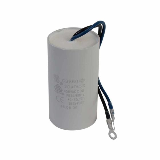 Capacitor 20MF ±5%, 450V, para la bomba SUPRA15